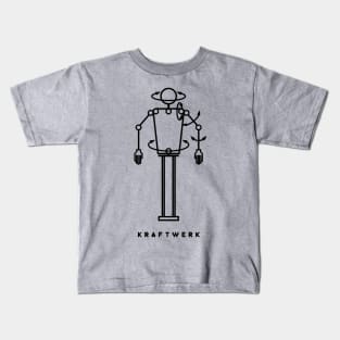 Vintage Kraftwerk Robot Kids T-Shirt